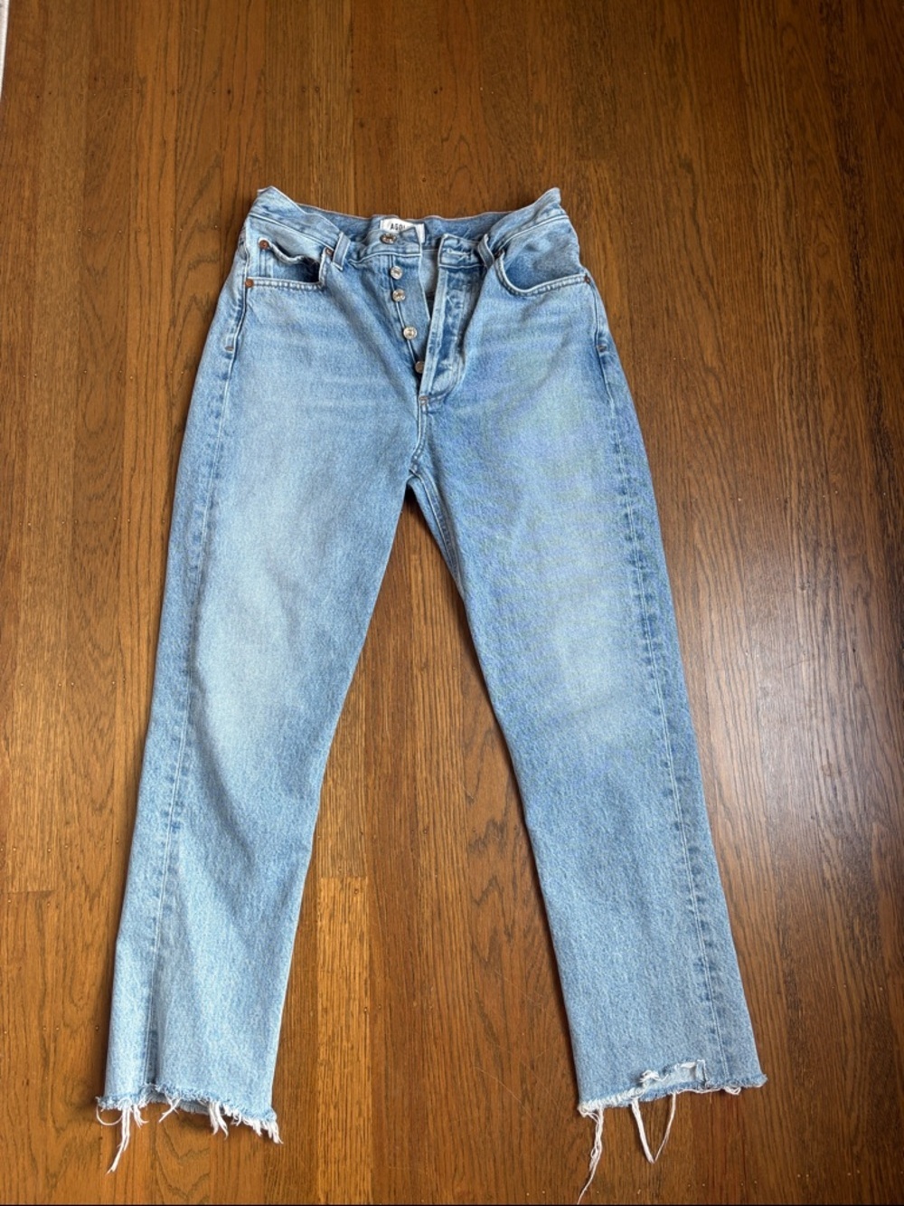 Agolde Riley High Rise Straight Crop size 26